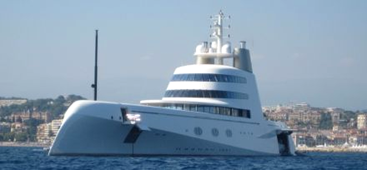 150 milioane de euro - costul estimativ al iahtului A