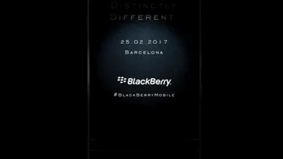 BlackBerry Mercury va fi prezentat oficial cu două zile înainte de MWC 2017