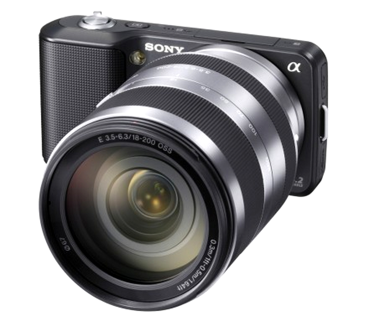 Sony NEX3 cu obiectivul tele