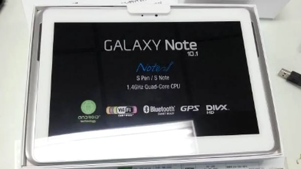 Samsung Galaxy Note 10.1 – noi imagini şi specificaţii