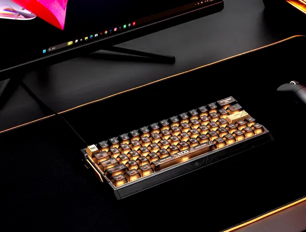 EV63 EDG Edition, tastatura Iqunix dedicată unei echipe de eSports