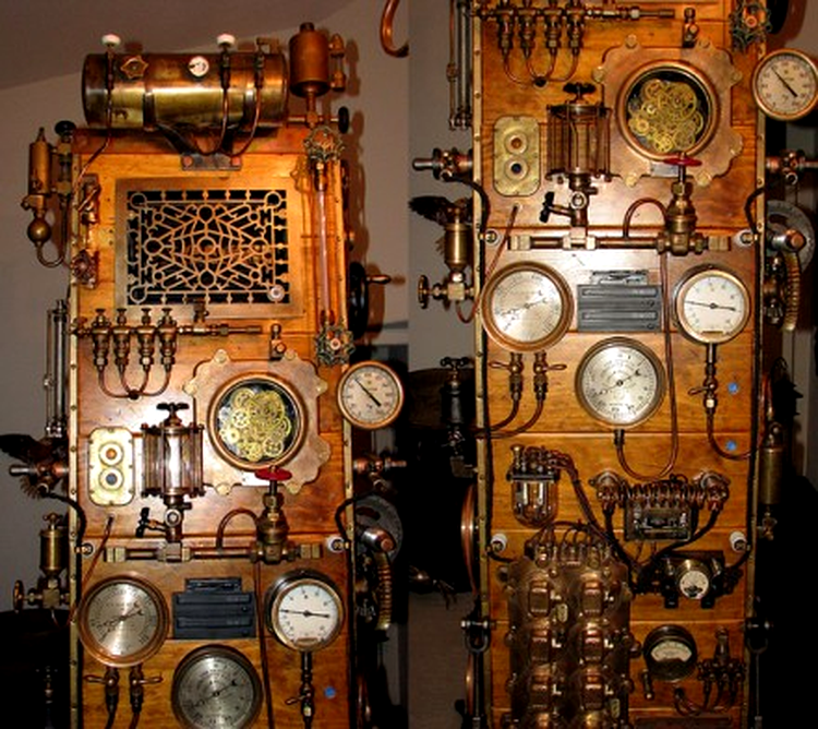 SteamPunk Frankenstein are 2,4 m inaltime