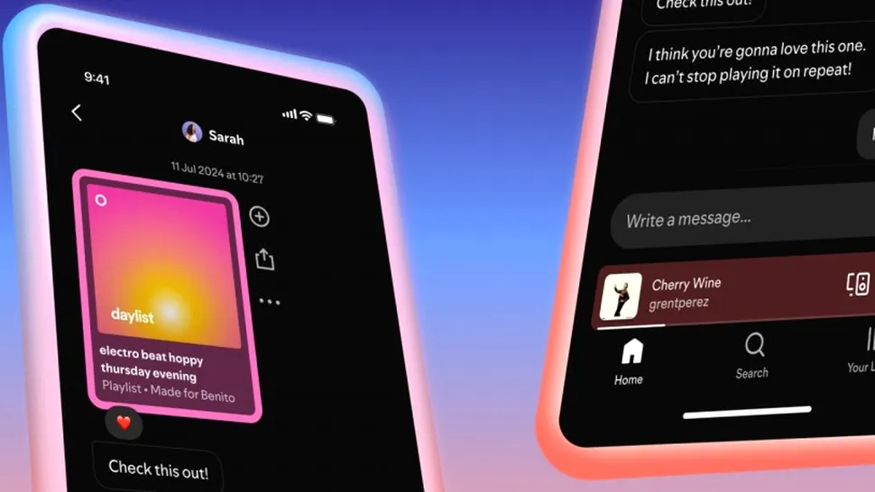 Spotify va include Messages, propria soluție de mesagerie, direct în aplicație
