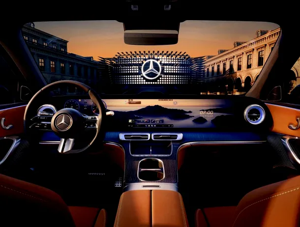 IAA Mobility 2025 – Mercedes-Benz GLC electric are un ecran uriaș de 39 inci și noul MB.OS