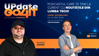 „Update Go4it” #15 îl are ca invitat pe Marian Andrei