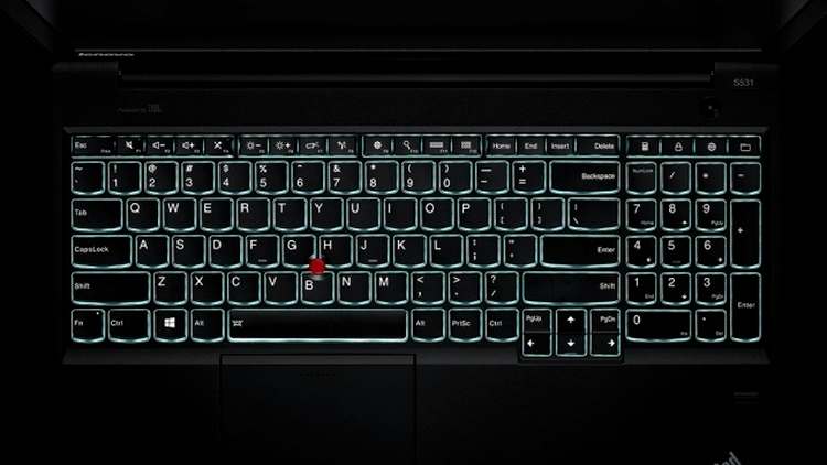 Lenovo ThinkPad S531 - tastatura iluminată şi noul touchpad