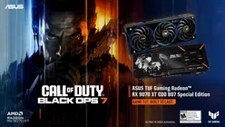 ASUS a lansat TUF Gaming Radeon RX 9070 XT Black Ops 7 Fans Limited Edition