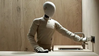 VIDEO | Păcăleală în robotică: Robotul umanoid care spăla perfect vasele era, de fapt, un om deghizat