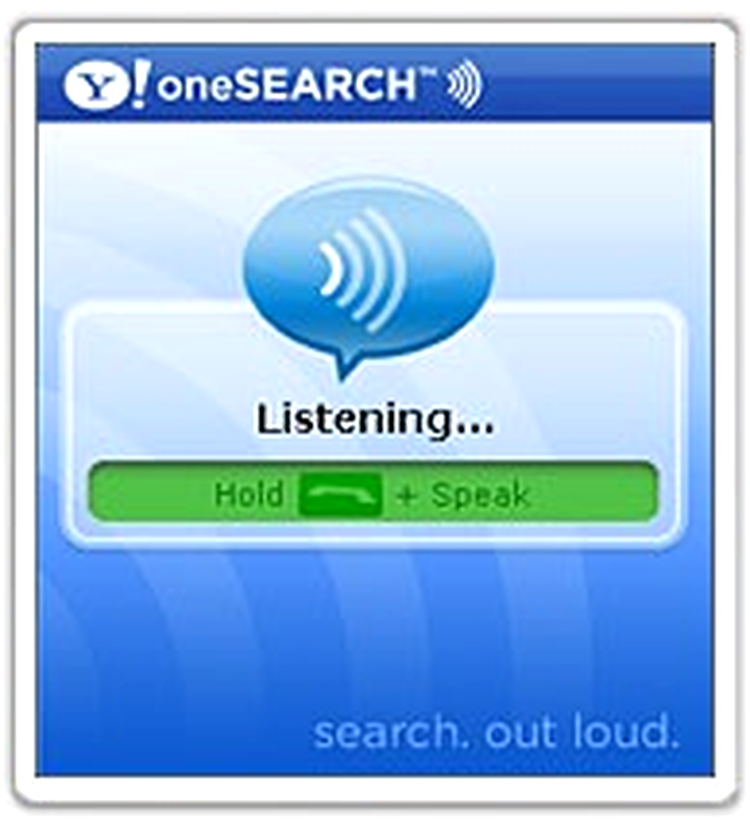 Yahoo! oneSearch