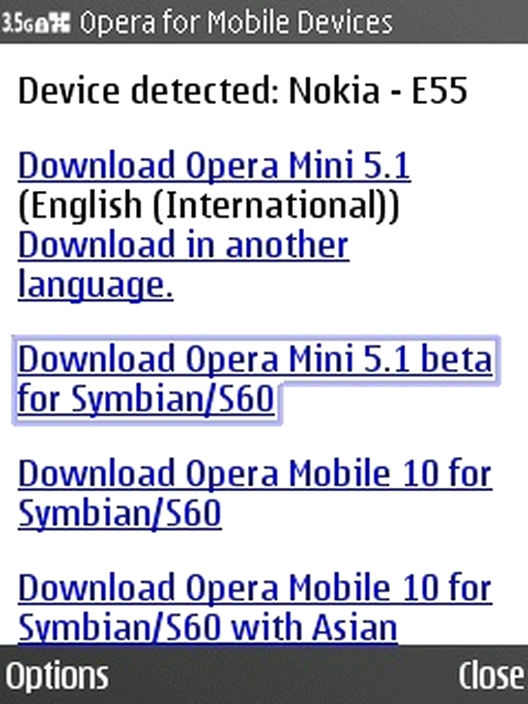 Opera Mini 