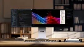 LG UltraWide 49U950A-W, monitor 5K de 49 de inci
