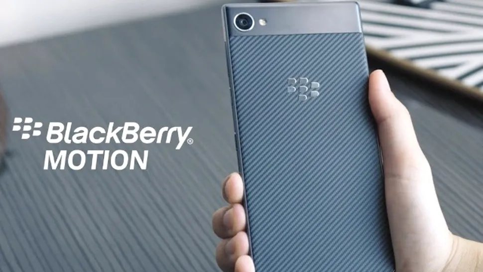BlackBerry Motion şi ecranul său cu nano-diamante, testate pentru durabilitate