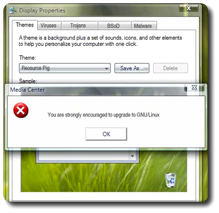 Vista Likes Linux