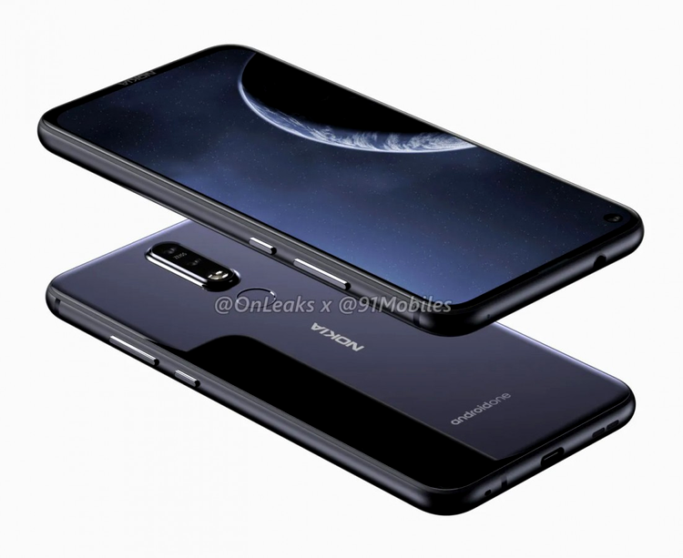 Nokia 8.1 Plus - render
