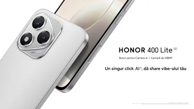 Honor lansează smartphone-ul Honor 400 Lite, cu buton special pentru Camera AI