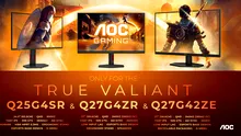 AOC lansează monitoare QHD cu preț accesibil și refresh de până la 300 Hz