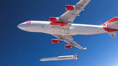 Virgin Orbit a lansat pentru prima dată sateliți pe orbita planetei folosind un avion Boeing 747