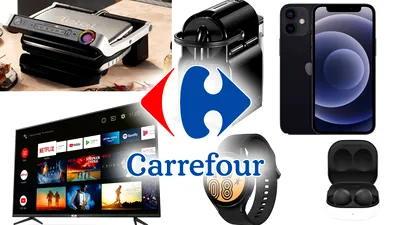 Carrefour 1.12: ultima zi de reduceri de Black Friday. Cele mai bune oferte la dispozitive electronice