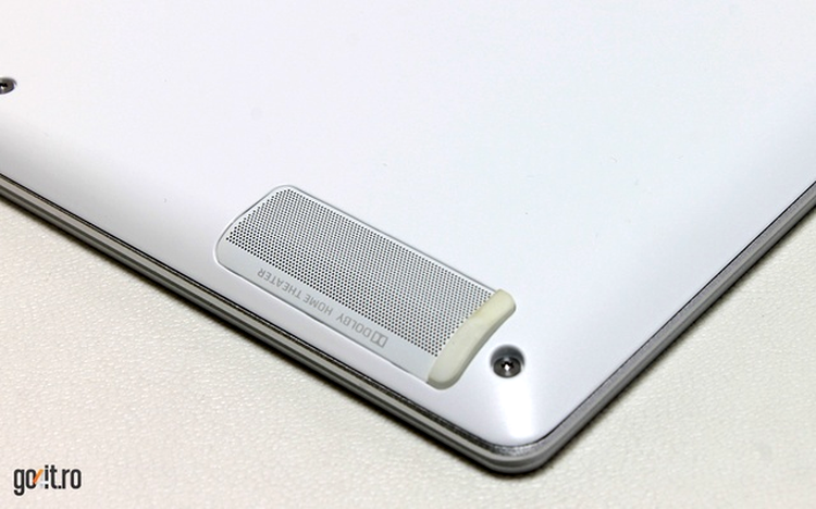 Acer Aspire S7 (393): un sistem audio compact dar capabil