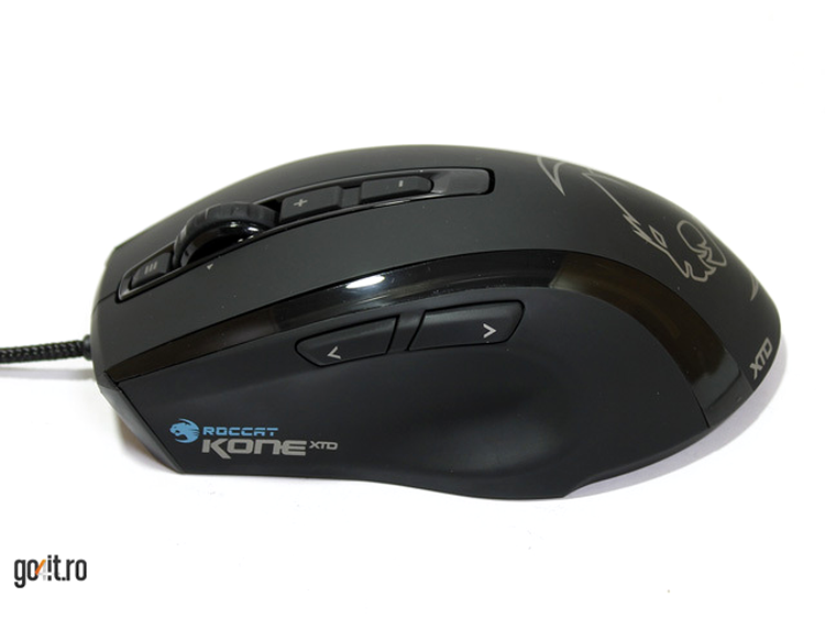 Roccat Kone XTD - dimensiuni 135 x 78 mm