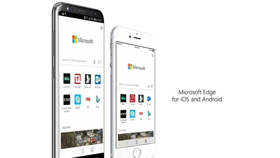 Browserul Edge pentru mobile primeşte sincronizare cu varianta desktop
