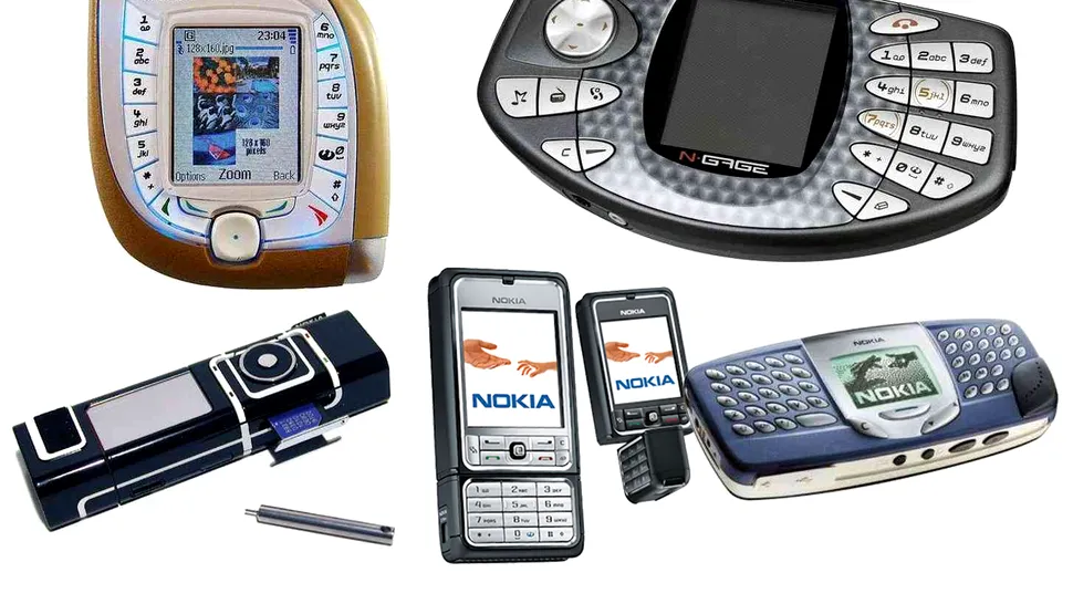 Cum arată telefoanele cele cele mai ciudate pe care le-a lansat Nokia de-a lungul istoriei sale
