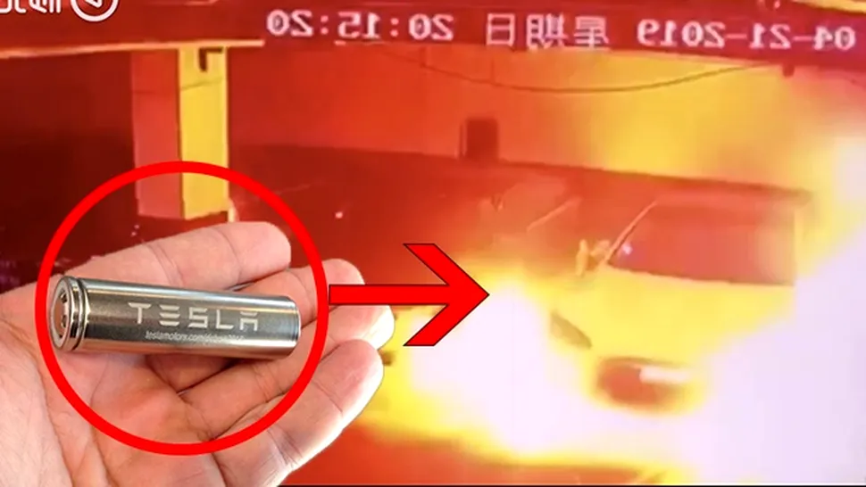 Incendiul maşinii Tesla care a luat foc în China în aprilie a fost cauzat de o singură baterie