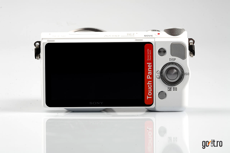 Sony NEX-5R - vedere spate