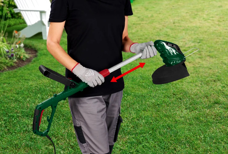 trimmer cu fir pentru tuns gazonul