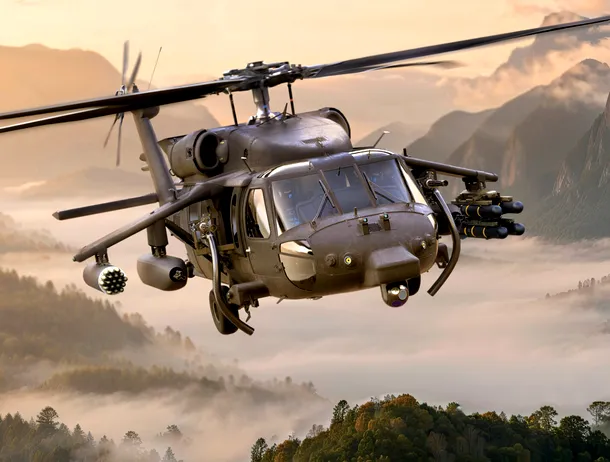 Versiunea înarmată a elicopterului Black Hawk primește kituri noi pentru asalt, sprijin și evacuare