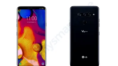 LG pregăteşte V40 ThinQ, un nou smartphone echipat cu o cameră triplă şi ecran decupat