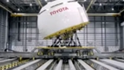 Toyota prezintă un simulator auto gigantic
