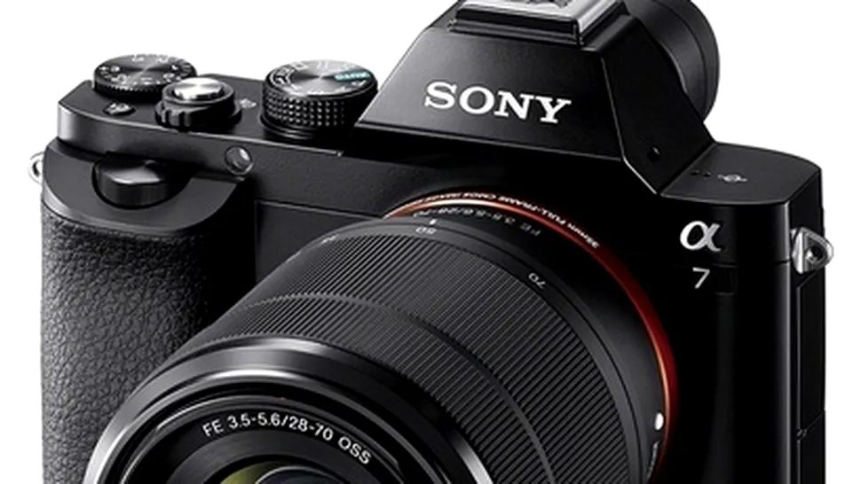 Sony a prezentat primele camere foto mirrorless cu senzor full frame: A7 şi A7R