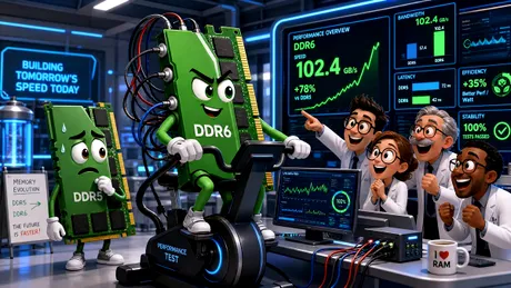 DDR6: Dezvoltarea accelerează datorită cererii tot mai mari pentru performanță în centrele de date