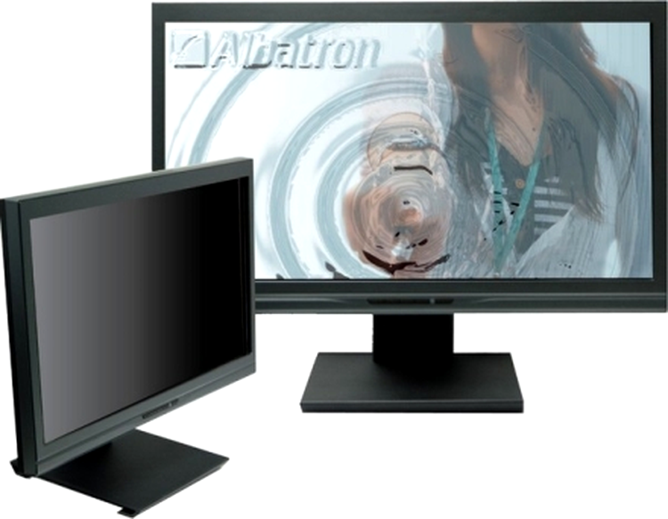 Monitor LCD multi-touch de la Albatron