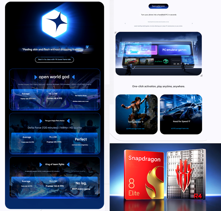 Gaming highlights RedMagic 11 Air