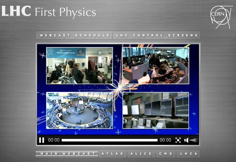 LHC Webcams
