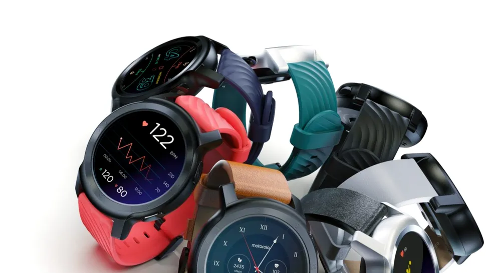 eBuyNow anunță Moto Watch 100, un ceas sub brand Motorola, fără Wear OS