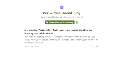 Democratizarea social media: Periwinkle permite utilizatorilor să-și creeze propria rețea socială pe baza protocolului open source AT al Bluesky