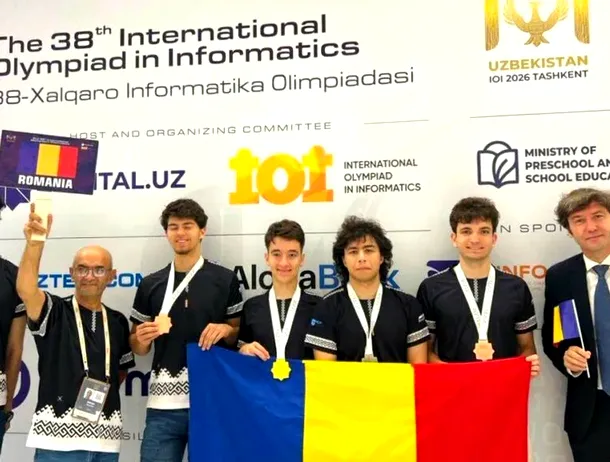 România continuă serie performanțelor la Olimpiada Internațională de Informatică: patru elevi au adus medalii
