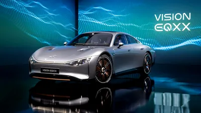 Mercedes prezintă Vision EQXX, mașina electrică cu autonomie de 1.000 km. VIDEO