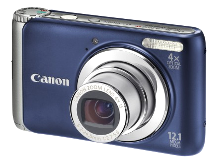 Canon A3100 IS cu baterie Li-ion integrată şi suport pentru carduri SDXC