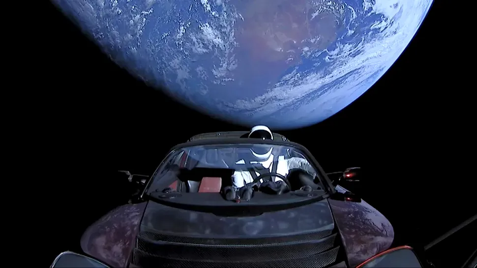 Ce s-a întâmplat cu automobilul Tesla Roasdster trimis de Elon Musk în spațiu acum 4 ani? (FOTO, VIDEO)