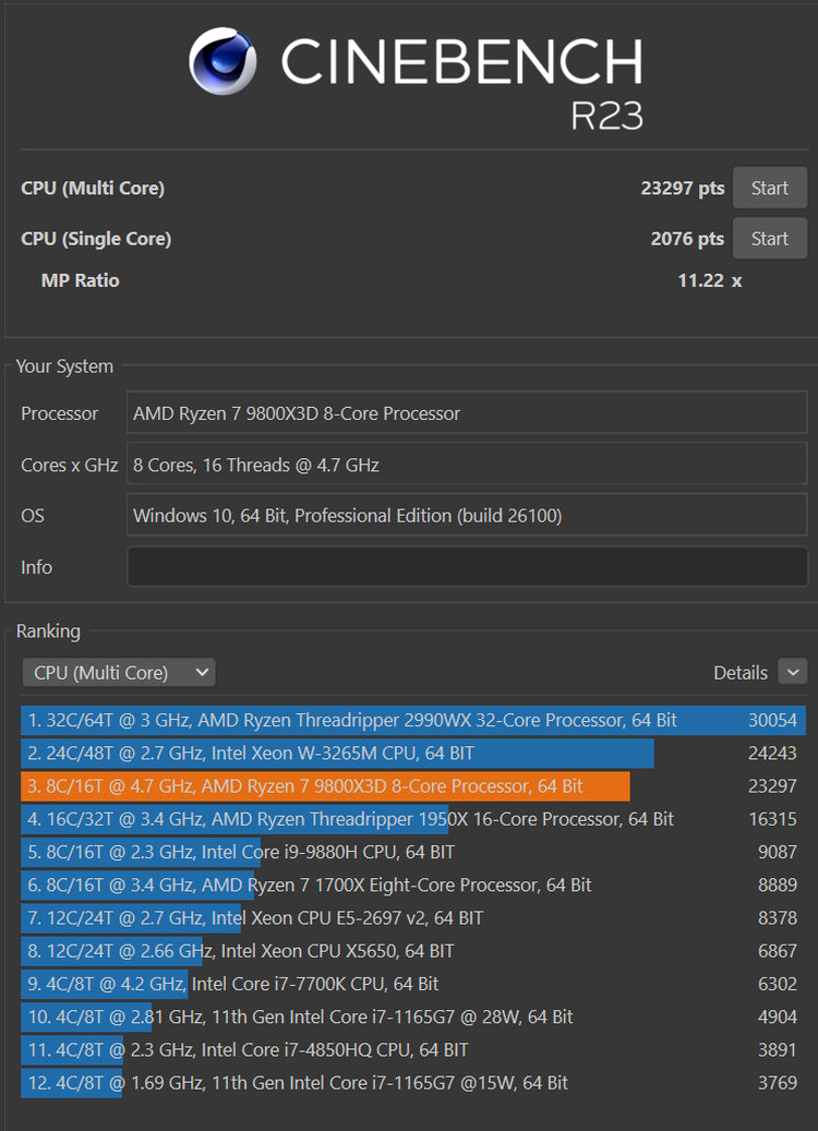 AMD Ryzen 7 9800X3D