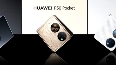 Huawei a lansat P50 Pocket, un flagship pe format „clamshell” cu ecran de 6,9