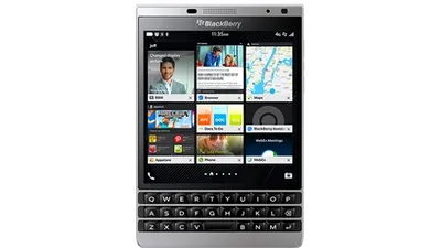 BlackBerry a lansat noul Passport Silver Edition