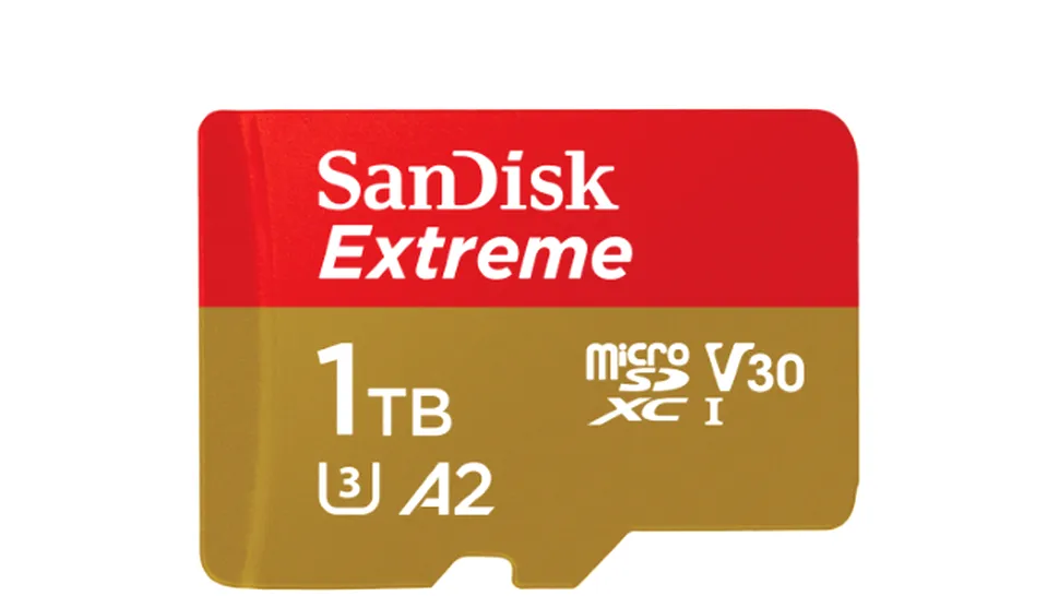 Primul card microSD de 1TB poate fi comandat