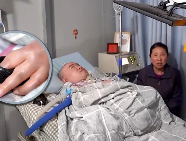 Un bărbat paralizat din China, care poate mișca doar un deget de la mână și unul de la picior, a creat un sistem agricol inteligent și un startup