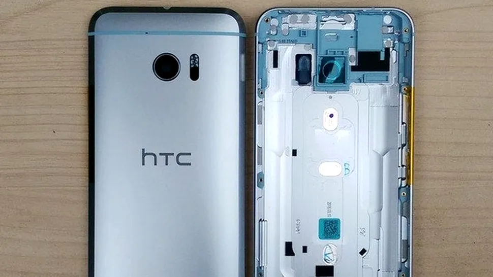 HTC 10: imagini noi cu spatele metalic al telefonului