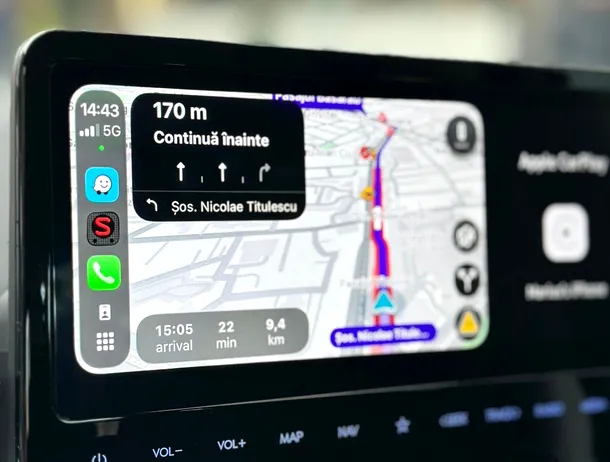 O nouă funcție misterioasă apare pe Waze în CarPlay. Utilizatorii încearcă să-i afle rostul